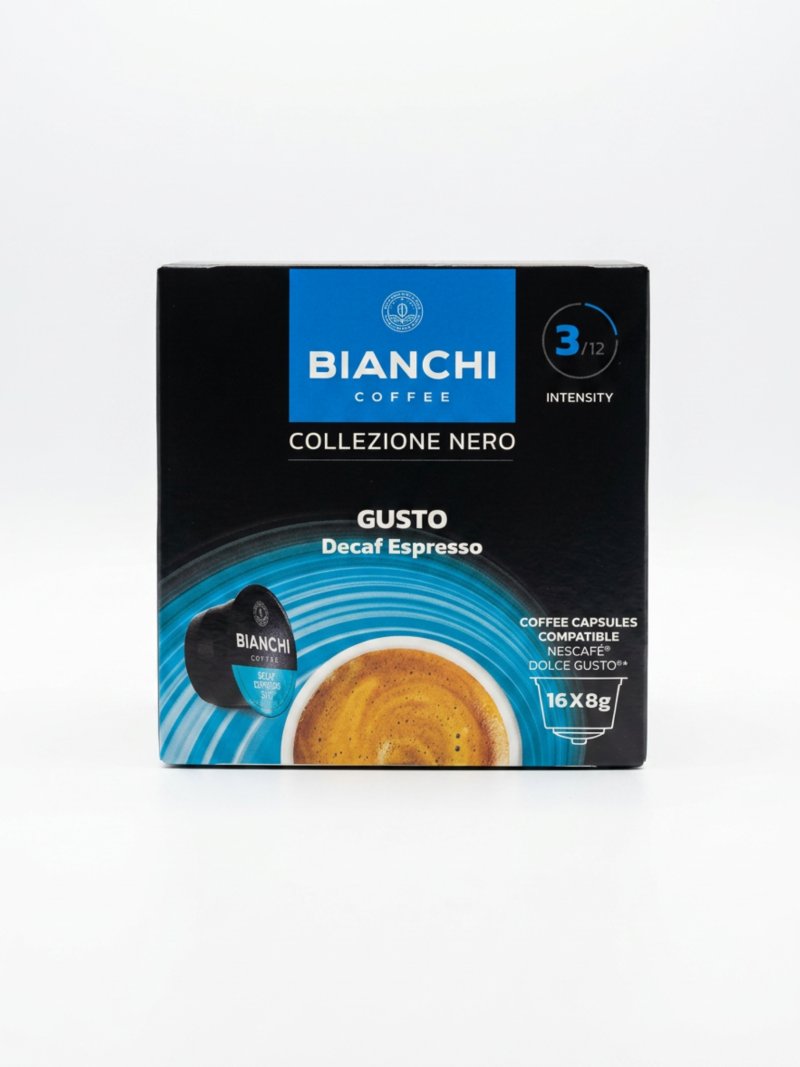 Капсули DG Bianchi Gusto Decaf Espresso 16 бр.