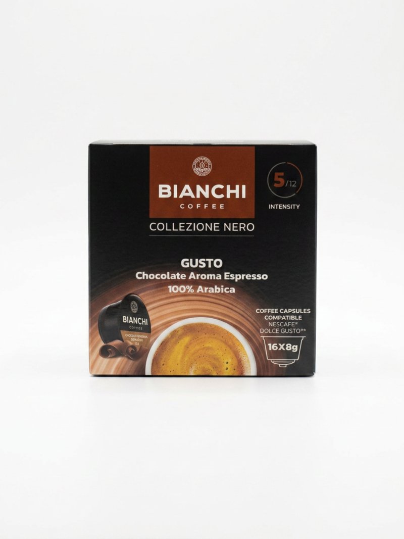 Капсули DG Bianchi Chocolate Aroma Espresso 16 бр.