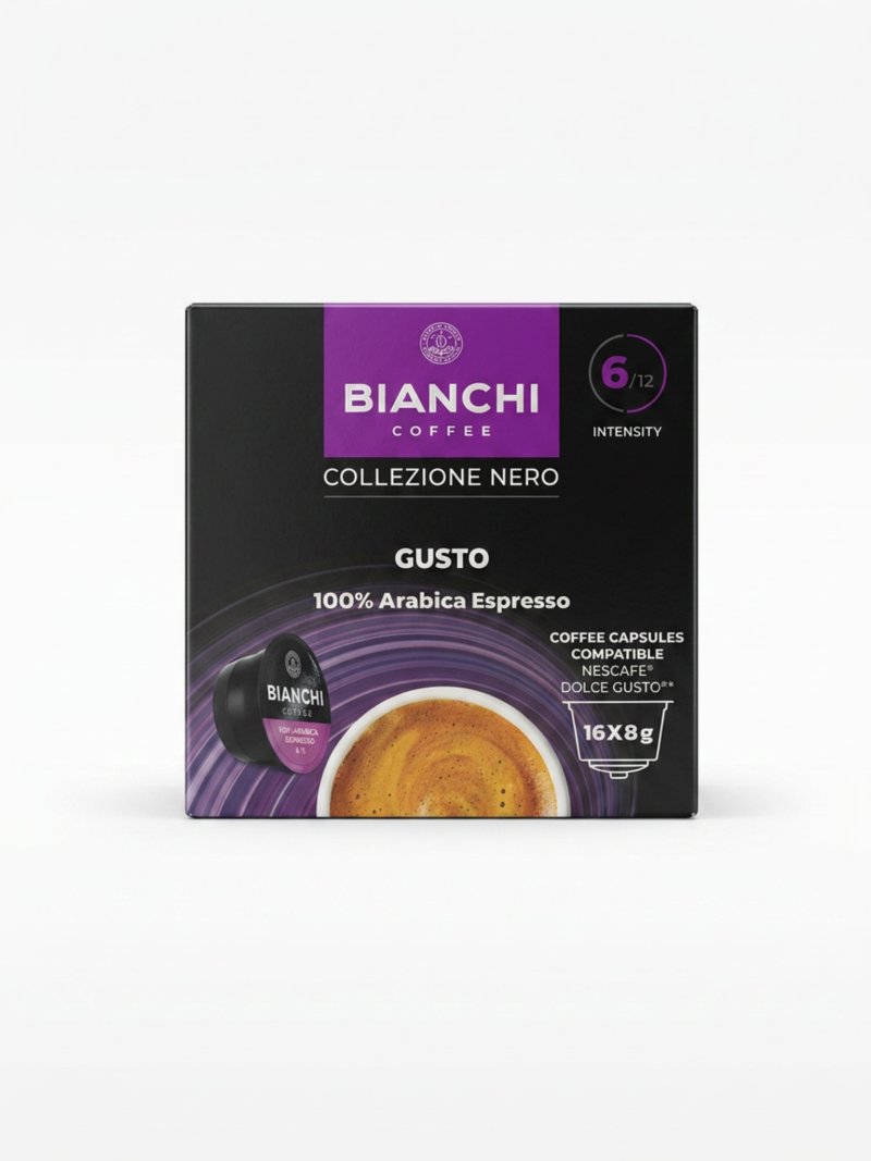 Капсули DG Bianchi 100% Arabica Espresso 16 бр.