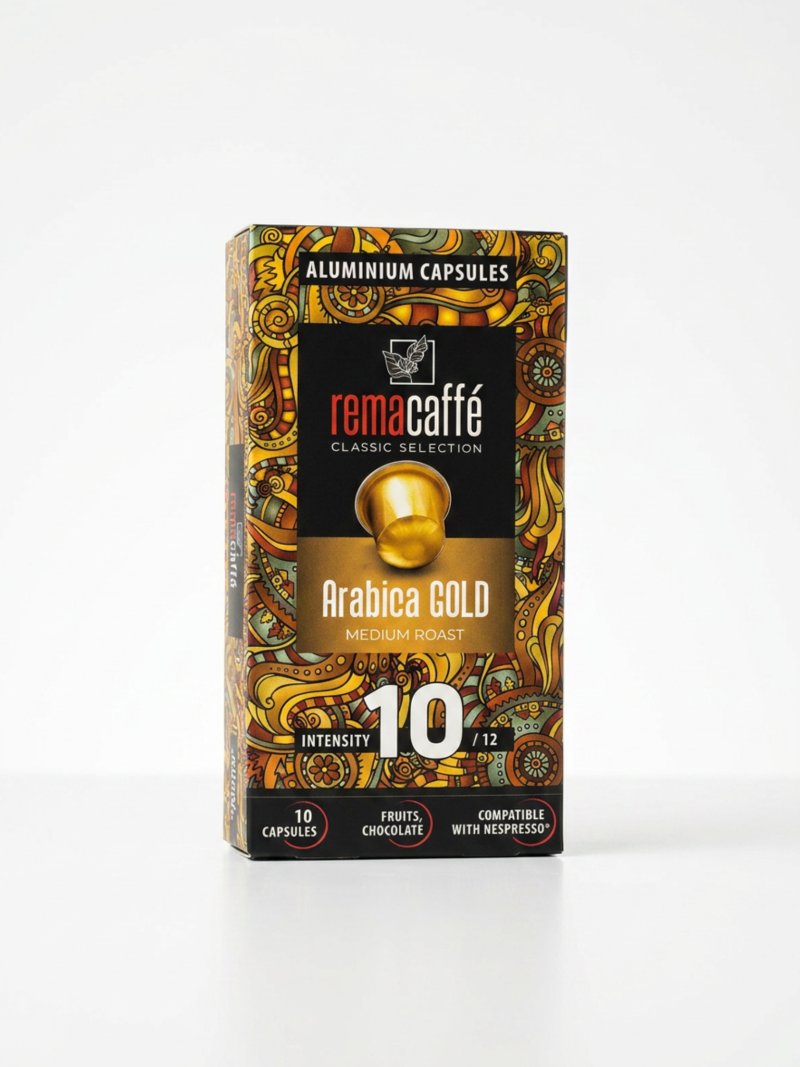 Капсули Nespresso Rema Caffè Arabica Gold 10 бр. 
