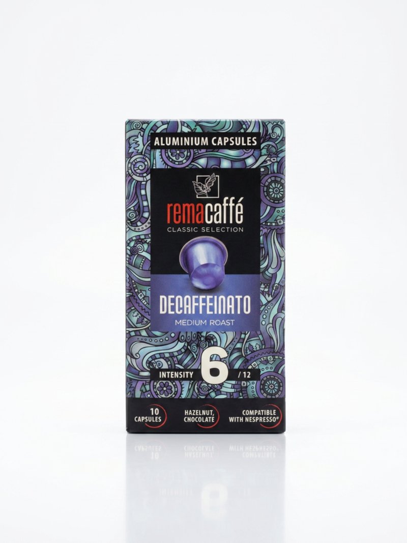 Капсули Nespresso Rema Caffè Decaffeinato 10 бр. 