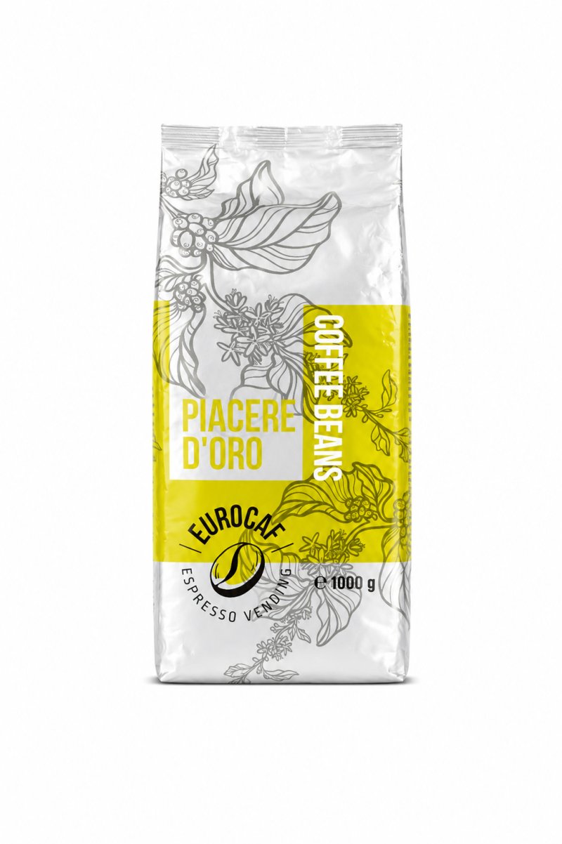 Кафе на зърна Eurocaf Piacere d'Oro Green 1кг.