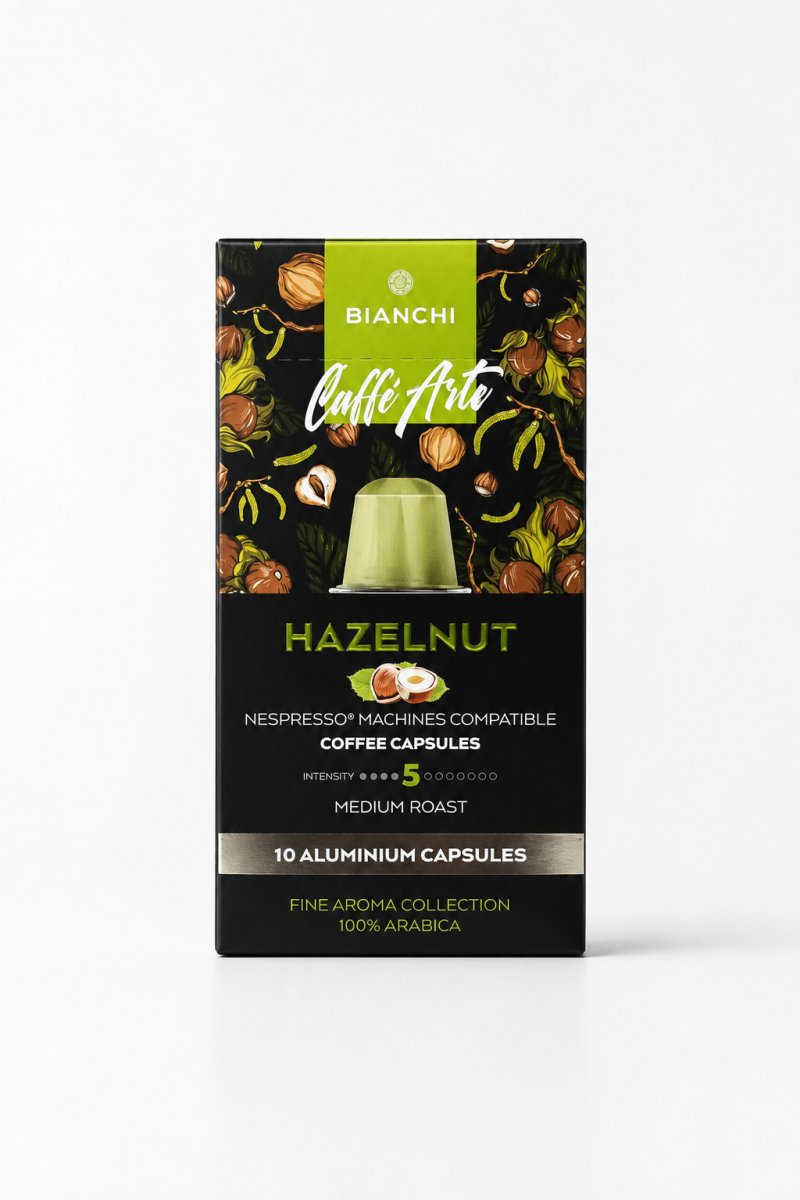 Капсули Nespresso Bianchi Hazelnut 10 бр.