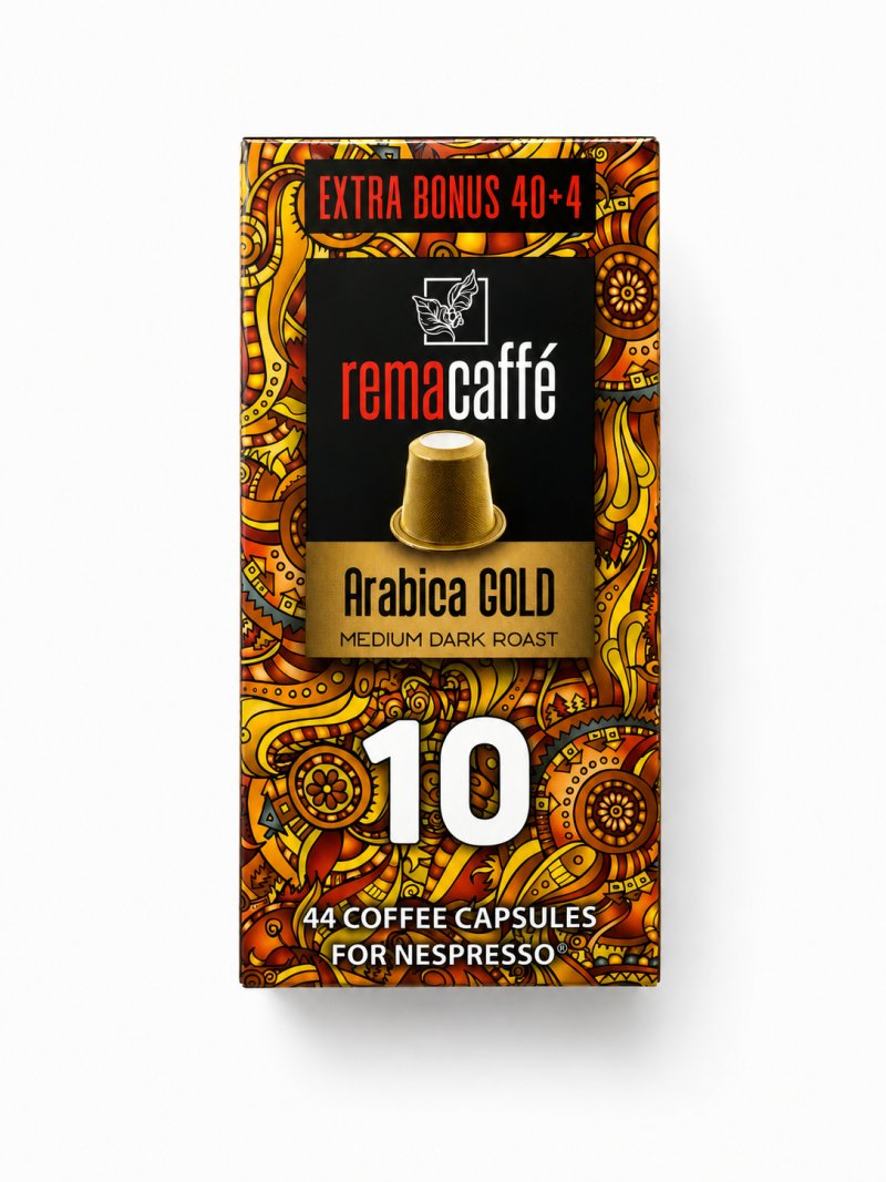 Капсули Nespresso Rema Caffè Arabica Gold 44 бр.