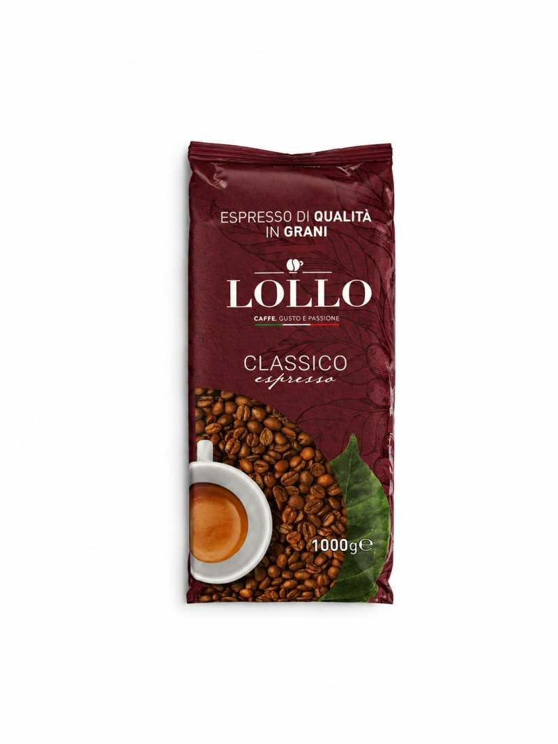 Кафе на зърна Lollo caffe Classico 1кг.